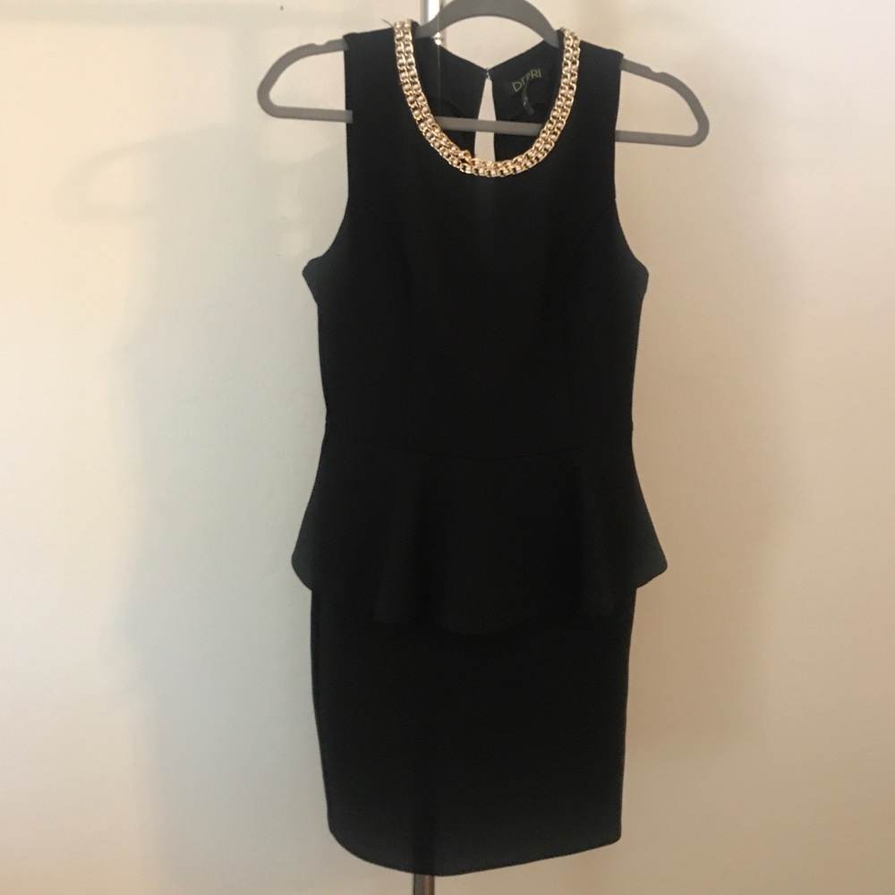 Flared midi dress